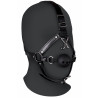 Ouch! Xtreme Bâillon Boule avec Crochet nasal Gag Noise Noir